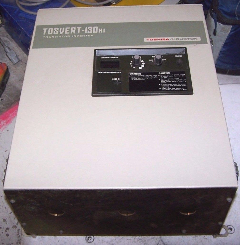 NEW TOSHIBA 130-HI 10 HP TRANSISTOR INVERTER 460 VAC 16 AMP VT130H1U4110BOH