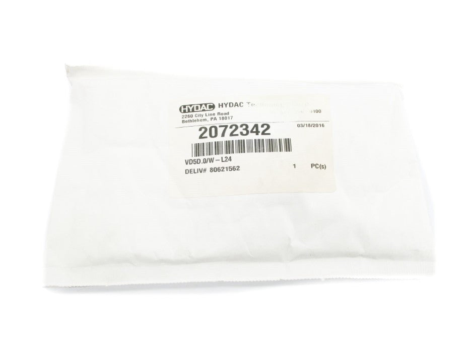 HYDAC VD5D.0/W-L24 2072342 NSFS