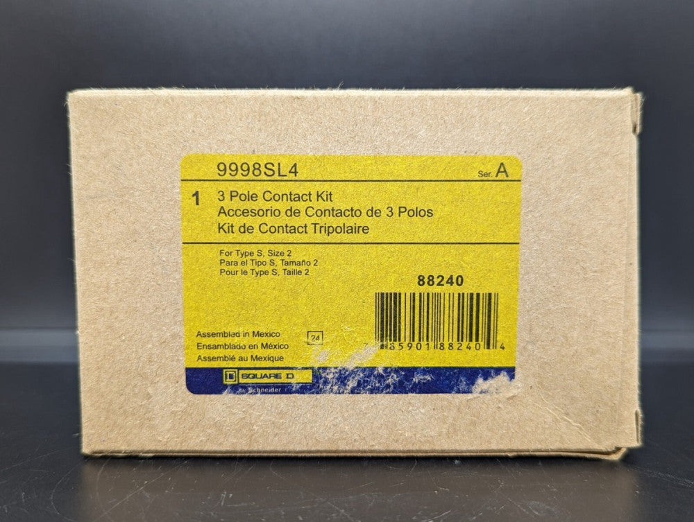 Square D 9998SL4 Size 2 Contact Kit New In Box USA GENUINE OEM