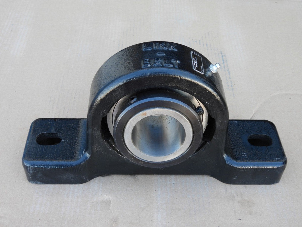 Rexnord Link Belt PU339, 2-7/16 Bore, 2-Bolt Pillow Block, Mounted Ball Bearing
