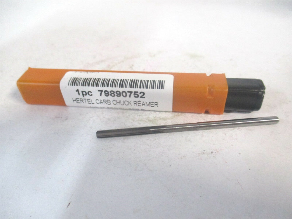 (500-003040) #40 x 5/8" x 2-1/4" OAL 4-Flute Solid Carbide RH Chucking Reamer 