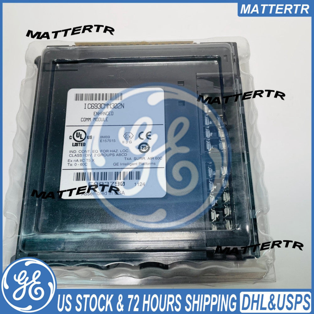 NEW GE Fanuc IC693CMM302N Enhanced Communications Module for Series 90-30 PLC