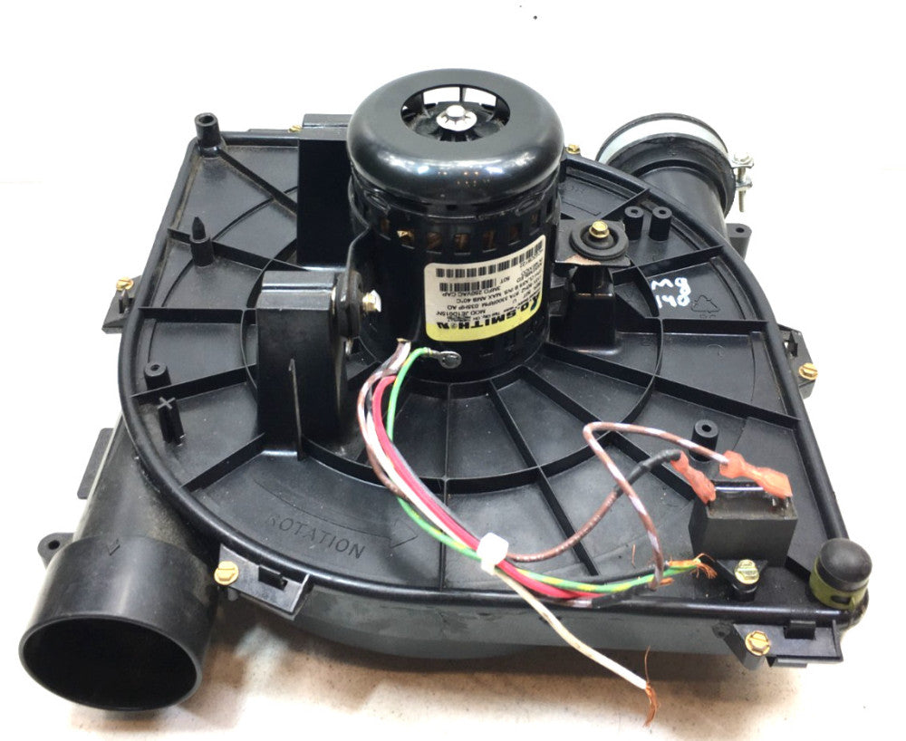 A.O. Smith JE1D015N Draft Inducer Blower Motor HC27CB122 115 V used  #MG140