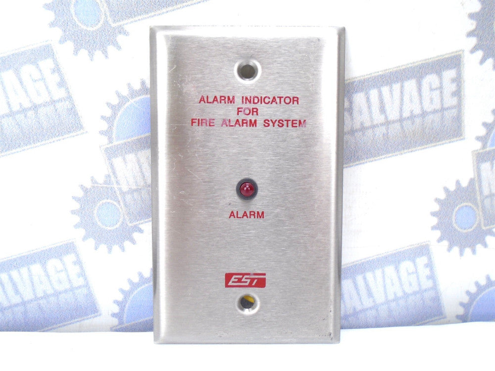 EDWARDS EST - 5956A - LED Fire Alarm Indicator Plate - 24 VDC - 2mA - (NEW)