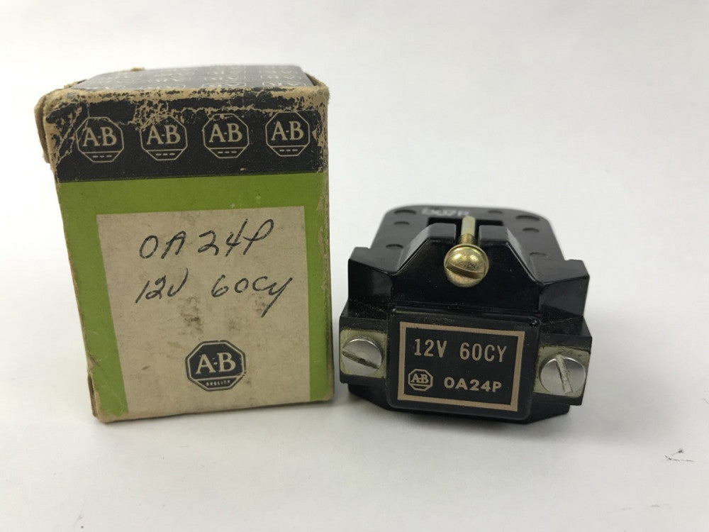 Allen Bradley OA24P Coil New In Original Box 12 V 60 CY