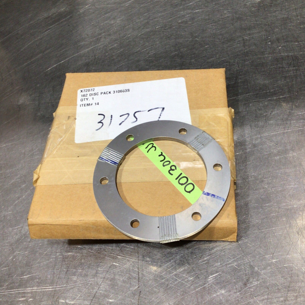 Rexnord 310663S 162 AMR Disc Pack X72072 NOS