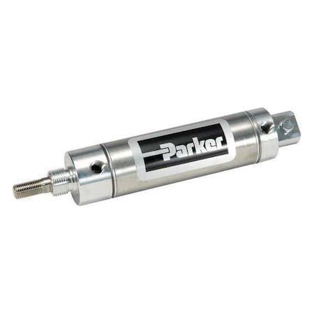Parker 1.50Dpsr03.00 Air Cylinder, 1 1/2 In Bore, 3 In Stroke, Round Body