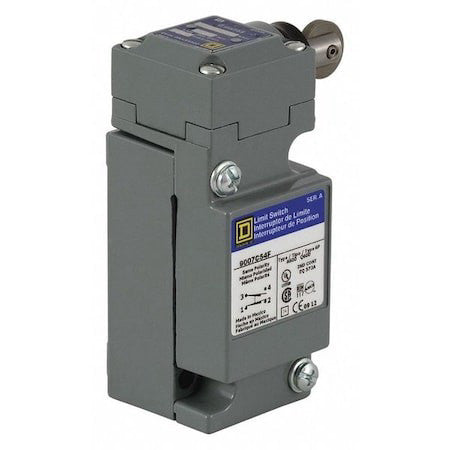 Telemecanique Sensors 9007C62f Heavy Duty Limit Switch, Plunger, Roller,