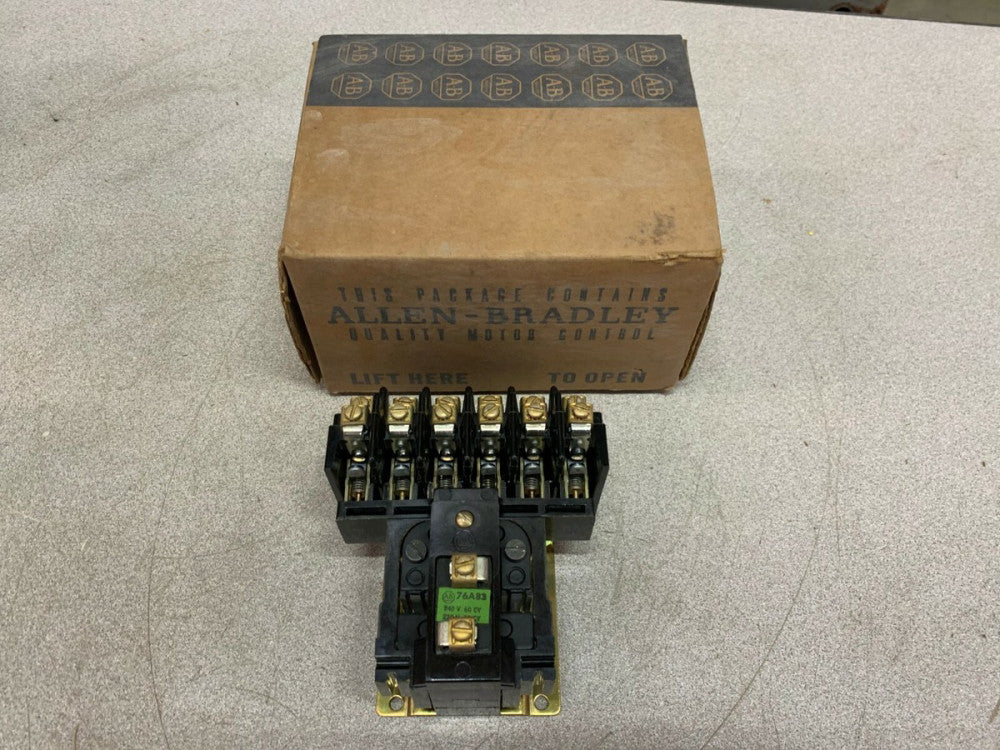 NEW NO BOX ALLEN-BRADLEY CONTROL RELAY 700-BR600A1 SERIES A