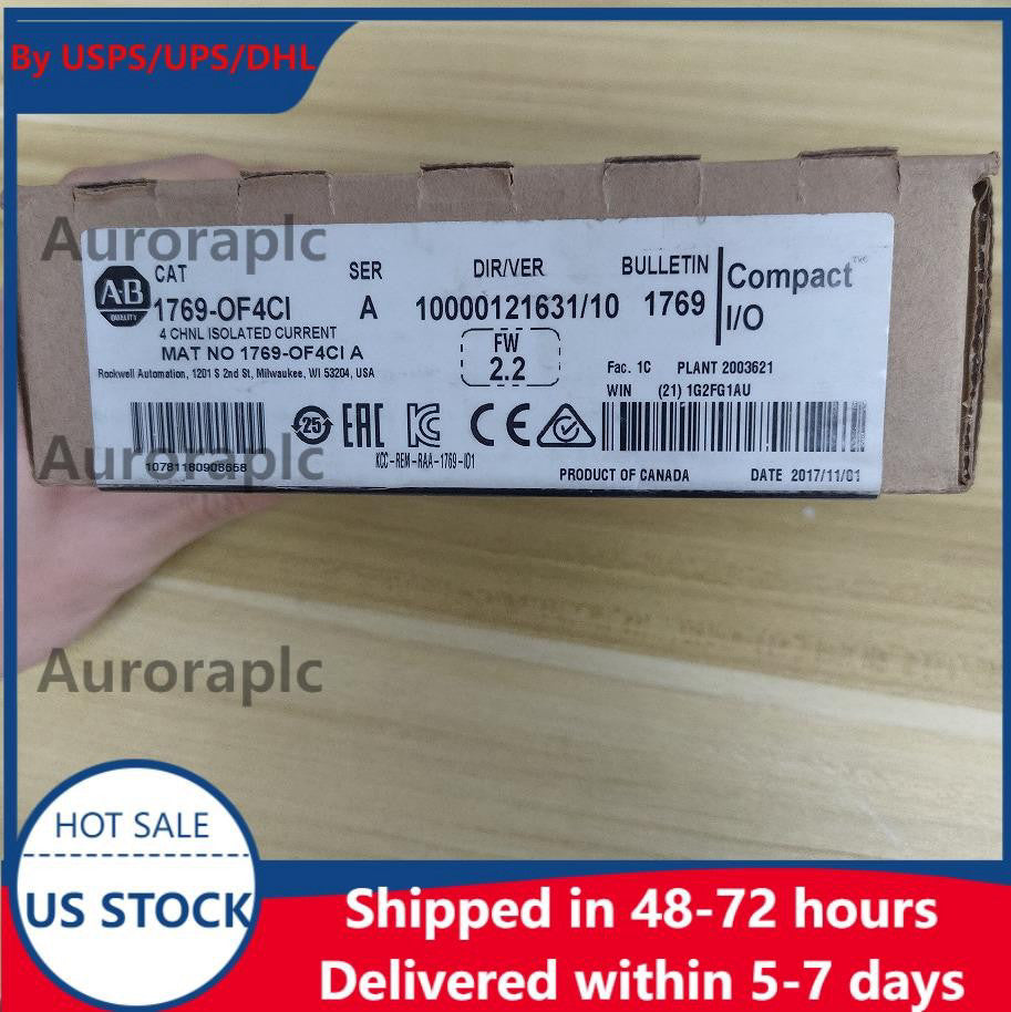 New AB 1769-OF4CI CompactLogix 4 Pt A/O Current Module 1769OF4CI US Free Tax