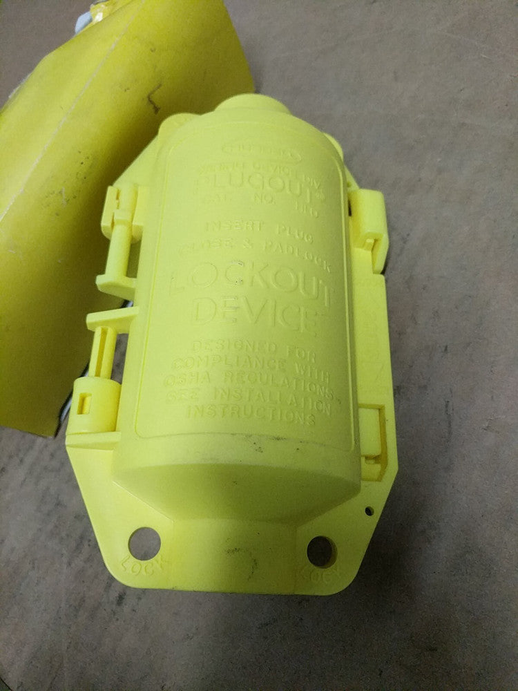 HUBBELL PLUGOUT 6C647 HLD ELECTRIC PLUG LOCKOUT DEVICE
