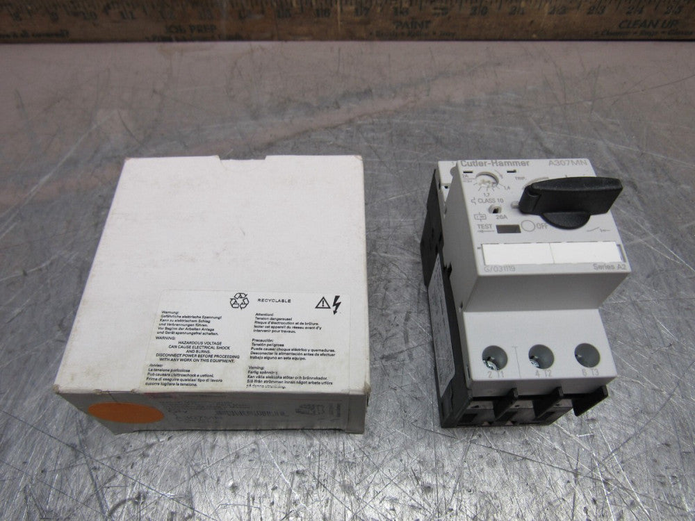 CUTLER HAMMER A307MN MANUAL MOTOR PROTECTOR 1.40-2.00FLA NEW IN BOX !! M/OFFER !