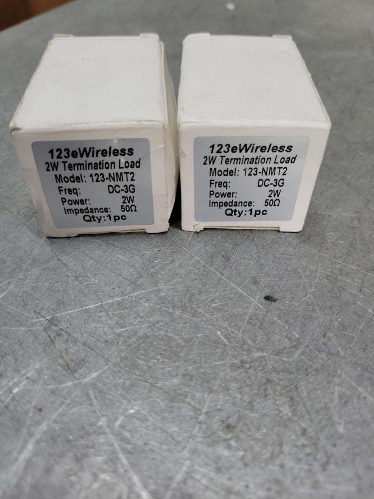 LOT OF 2 123e Wireless 2W Termination Load
