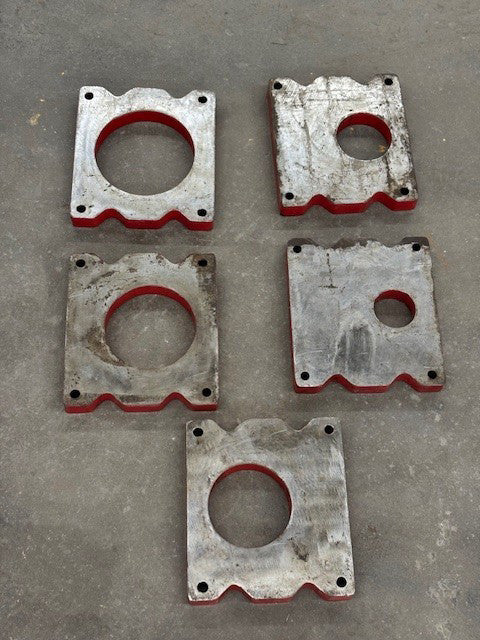 KINGSLAND PUNCH PLATES LOT OF 5