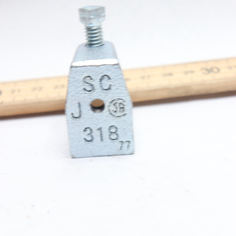 Steel City Superstrut Beam Clamp Galvanized Steel 318