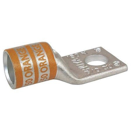 Zoro Select 24C347 One Hole Lug Compress Connector,3/0 Awg