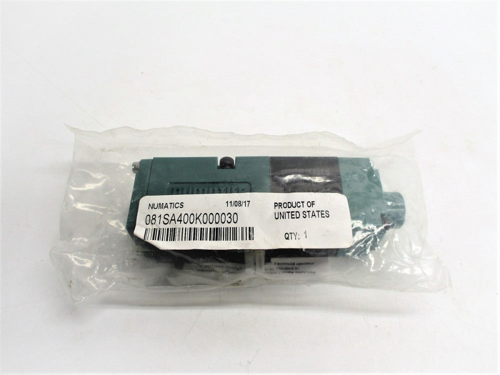 NUMATICS 081SA400K000030 110-120V 0.15A 150PSI NSMP