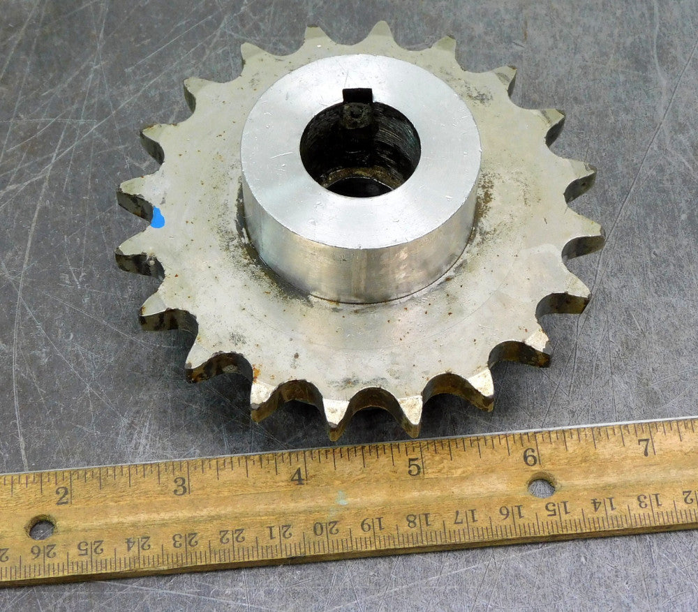 Martin 50BS20 Roller Chain Sprocket #50 20 Teeth 1" Bore