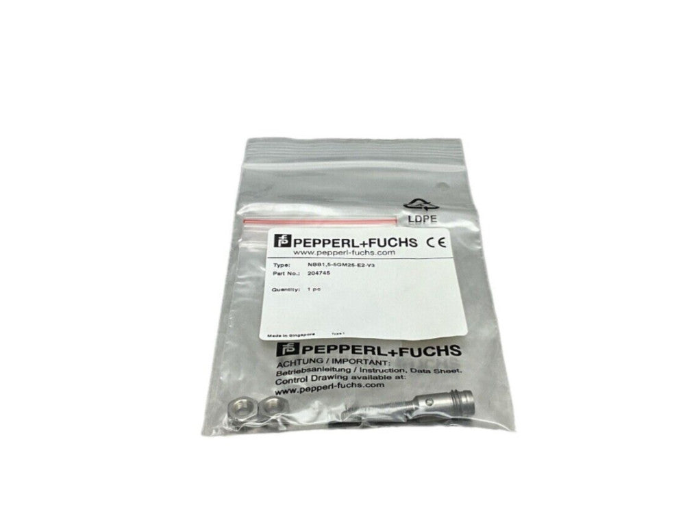 PEPPERL + FUCHS  NBB1,5-5GM25-E2-V3  204745