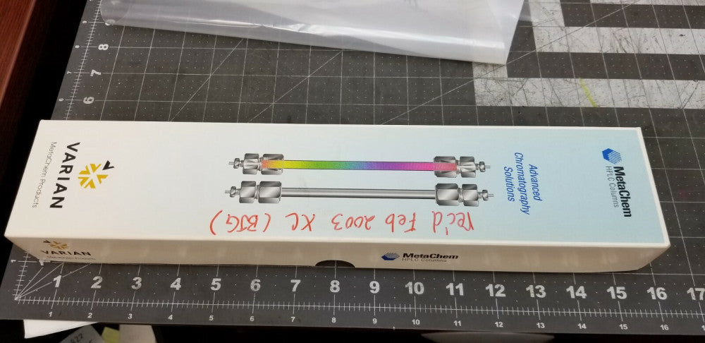 Varian 0397-050X046 Inertsil ODS-3 3u 50x4.6mm MetChem HPLC Column [A9B4]