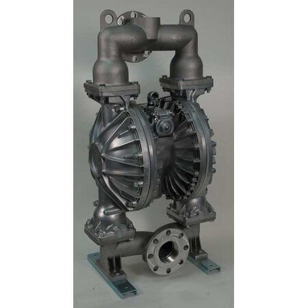 Dayton 22A595 Double Diaphragm Pump, Aluminum, Air Operated, Buna N, 215 Gpm