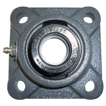 Ntn Uelfu-1.3/4M Flange Bearing, 4-Bolt, Ball, 1-3/4" Bore