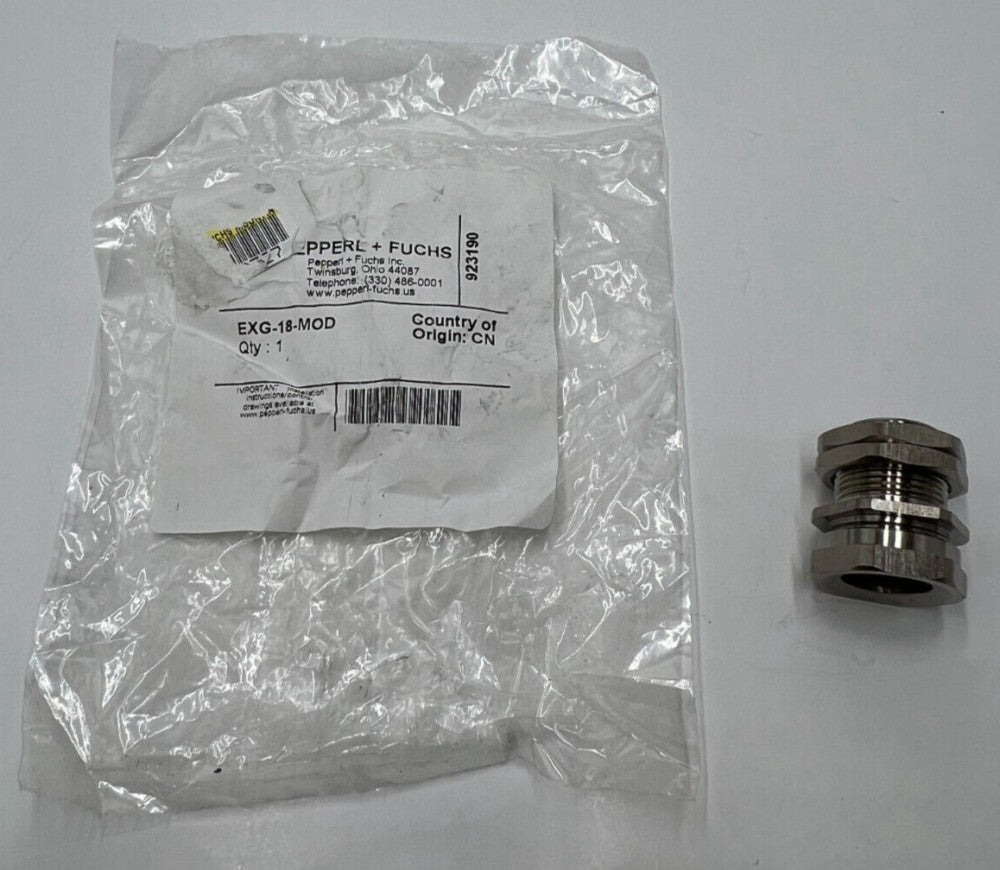 (QTY5) Pepperl Fuchs Mounting Aid  Threaded Pipe Clamp For M18 Sensor EXG-18-MOD
