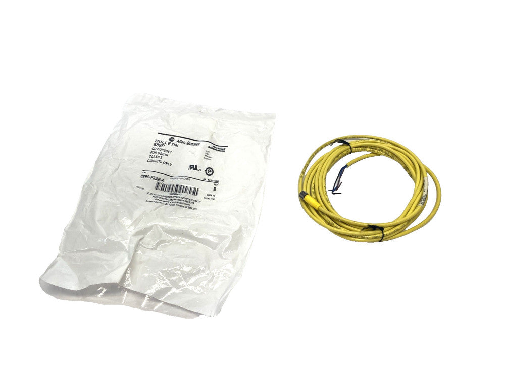 Allen Bradley 889P-F3AB-5 Ser. B Pico Cable 3-Pin 5m Female