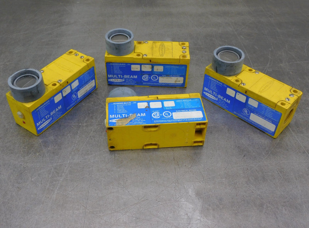 Banner C1-4 Sensor Logic Module Multi-Beam 120 VAC Lot of Four (4)