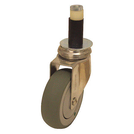 Zoro Select P14sx-Rp050k-Sx3-Am Stem Caster,220 Lb. Ld,13/16" Stem Dia.
