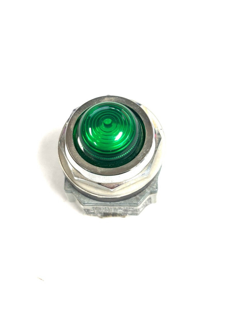 IDEC APD199DN-G-120V PILOT LIGHT GREEN DOME HEAVY DUTY 120-600VAC LAMP 6.3V