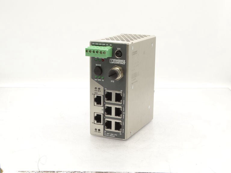 PHOENIX CONTACT FL NAT SMN 8TX Ethernet Switch - Used