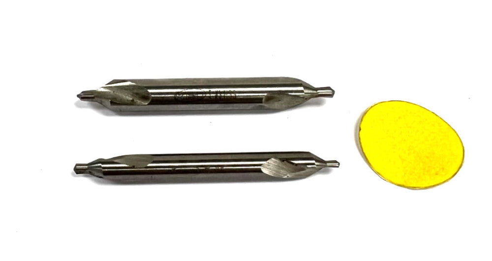 ASSORTMENT OF KEO CENTER DRILL BITS #3 & #2 CUT 1/4" & 3/16" LOT OF 2