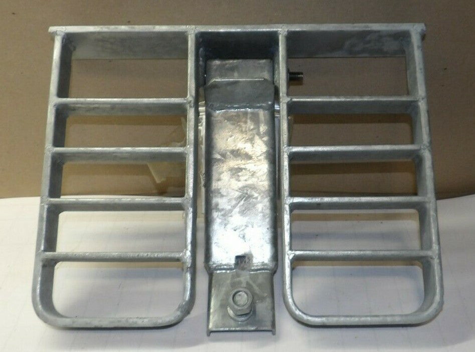 NEW MSA DYNA-GLIDE GALVANIZED FOLDING FOOTREST ASSEMBLY SUPPORT FOOTREST 506384 