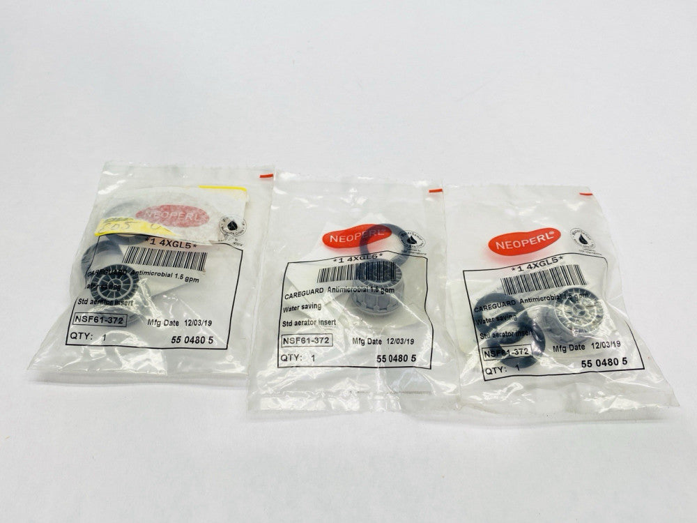 Neoperl 4XGL5 Laminar Outlet Plastic LOT OF 3