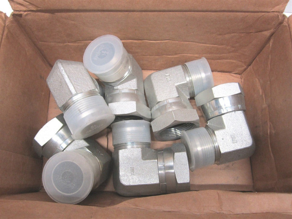 Brennan (6500-20-20) 1-1/4 in 37° Flare x 1-1/4 in 37° Flare 90° Elbow - Qty 6