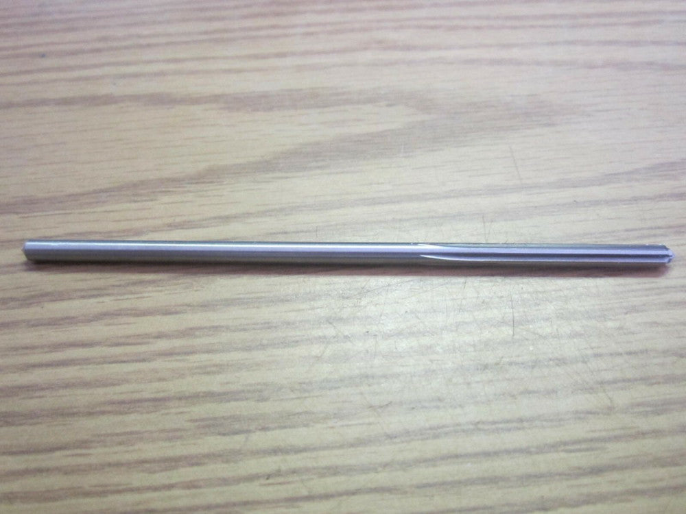 .1605" X 1-1/4" X .1600" X 4-1/2" HSS RH 6 Flute Chucking Reamer NEW