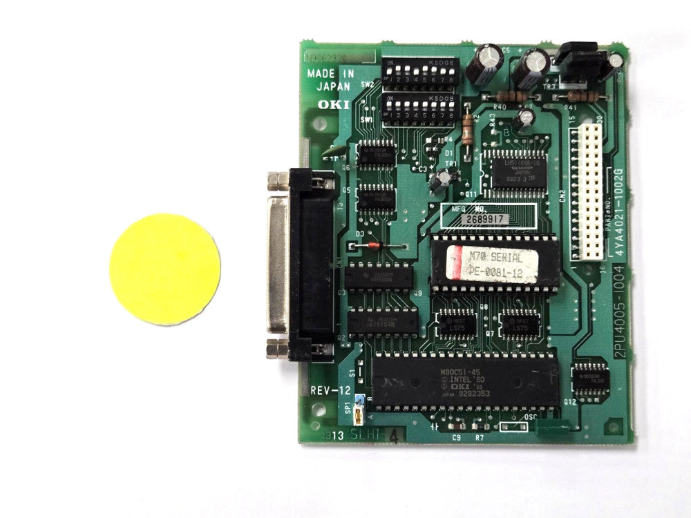 OKI DATA SERIAL INTERFACE CIRCUIT BOARD 2PU4005-1004