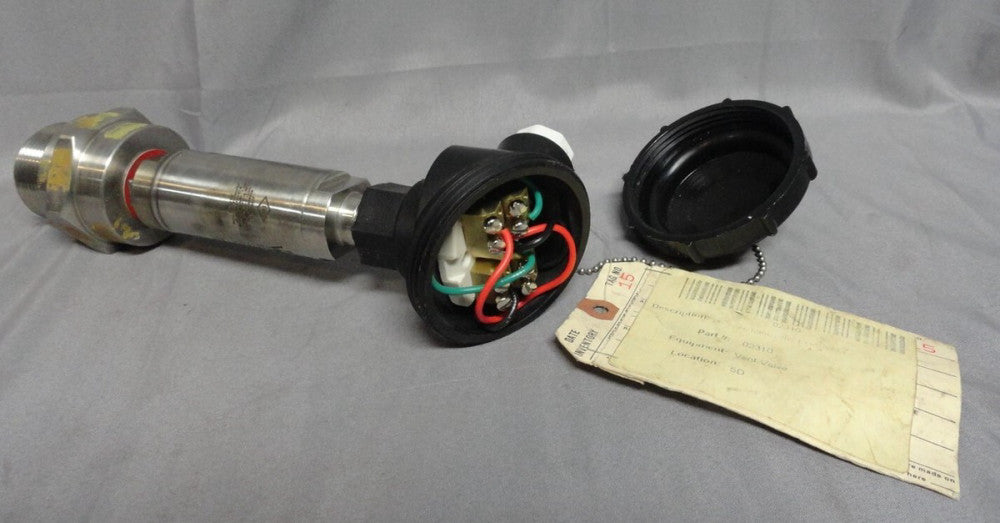 VIATRAN ~ PRESSURE TRANSMITTER ~ MODEL 570 ~ 4-20 mA ~ SERIAL NO. 70827 ~ NEW