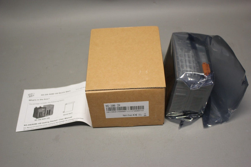NEW ICP/DAS 8 PORT ETHERNET SWITCH NS-208