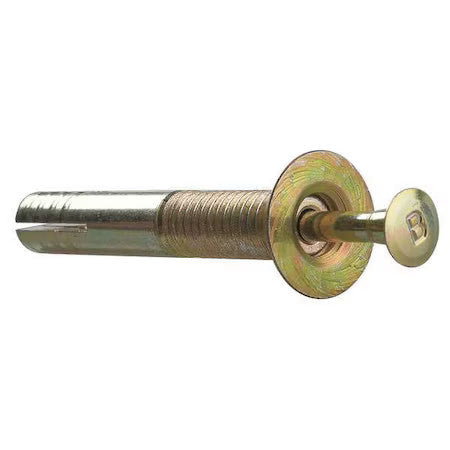 Zoro Select Gcpfs12234 Dfs Nail Drive Anchor, 1/2" Dia., 2-3/4" L, Steel Zinc