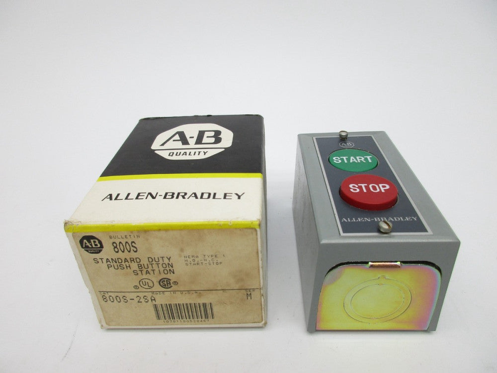 ALLEN BRADLEY 800S-2SA SER. M (BK/YL) NSMP