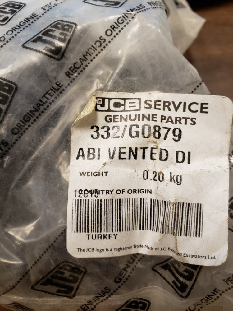 OEM GENUINE JCB VENTED DIESEL FILLER CAPWITH CHAIN 332/G0879 NEW ( F1-2)