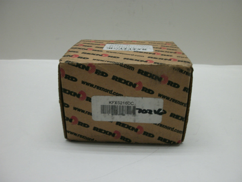 REXNORD KFXS216DC FLANGE MOUNT BALL BEARING TWO BOLT 1.000 IN BORE NEW IN BOX