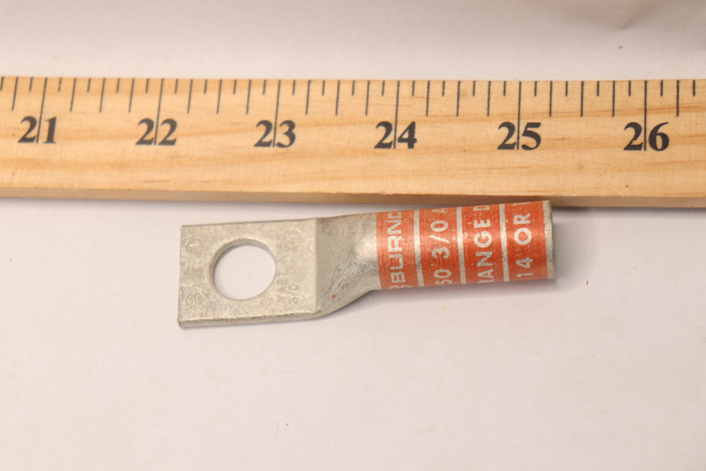 Burndy One Hole Lug Compress Connector 3/0 AWG YA27