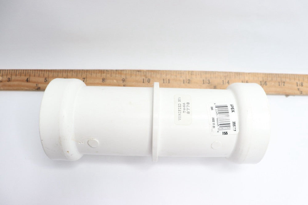 Ipex Repair Coupling w/ Gasket White 2" 355217