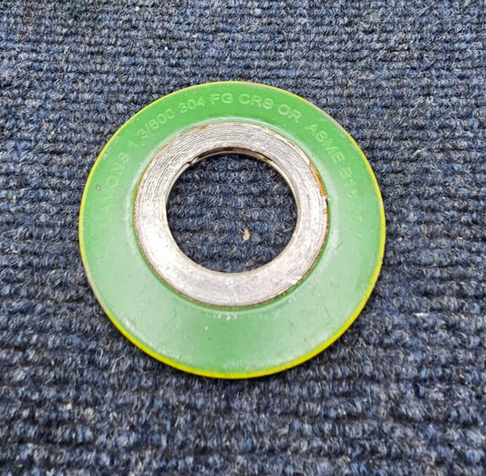 ( QTY 8 ) Lamons 1 3/600 304 FG CRS OR ASME B16-20 Gasket