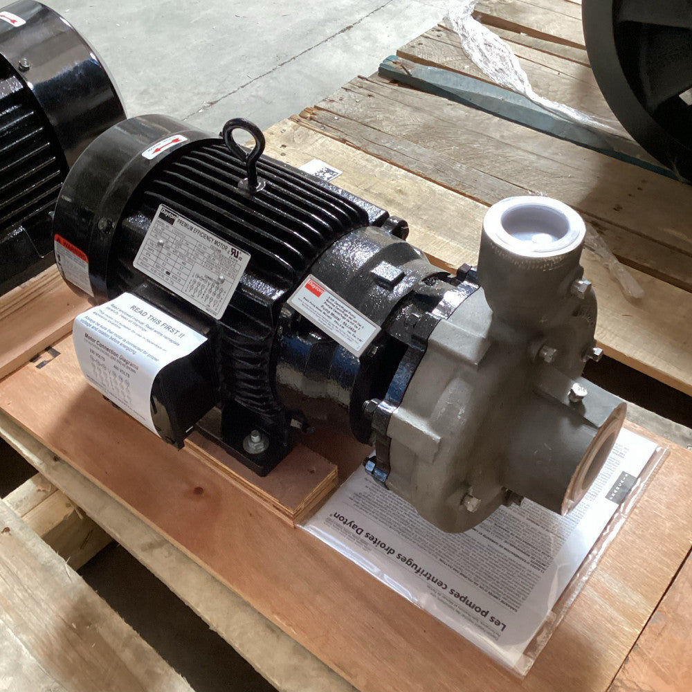 DAYTON 55JJ40 Centrifugal Pump 3hp 208-240/480V 84' Max Head