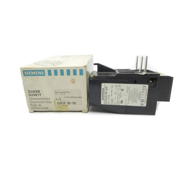 SIEMENS 3UA5800-8A 600VAC 11-17A NSMP