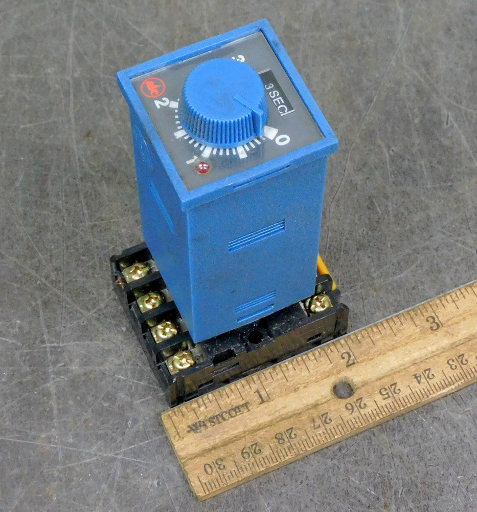 ATC 339A359Q2X Time Delay Relay 120V AC 50/60Hz 0.3-3 sec/min/hr